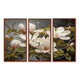 White Green Magnolias Magnolia Serenity - Multi-Panels