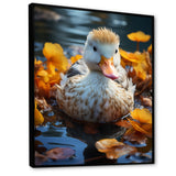 Yellow White Marine Animals Portrait - Yellow Marine Animals Wall Art
