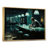 Masterpiece Nighthawks By Edward II - Landscapes Canvas Wall Art