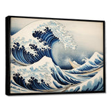 Masterpiece The Great Wave Of Kanagawa IV - Landscapes Canvas Wall Art