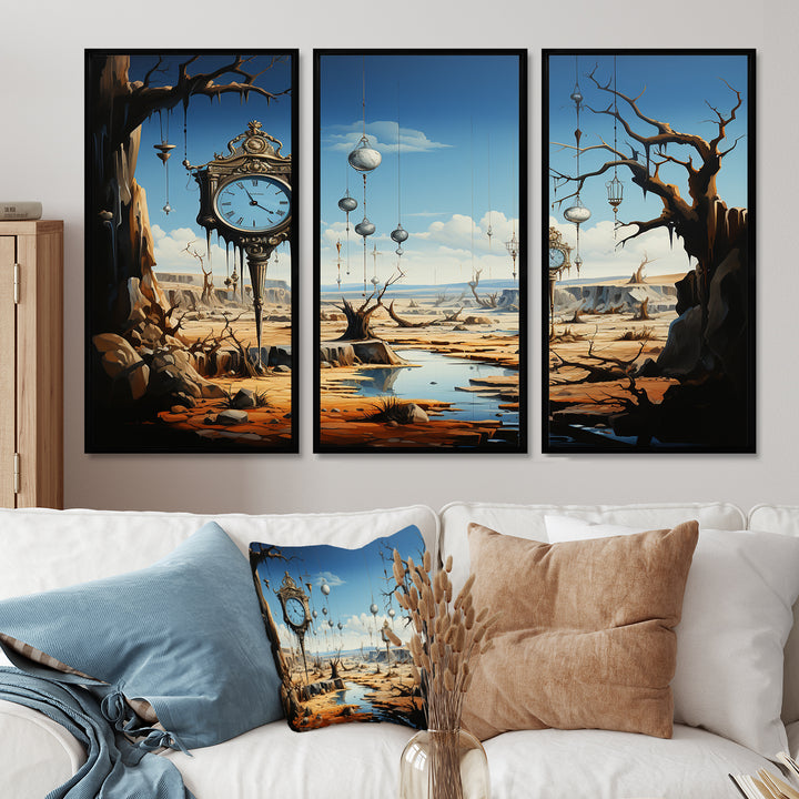 Masterpiece The Persistence Of Memory Surrealism II - Multi-Panels