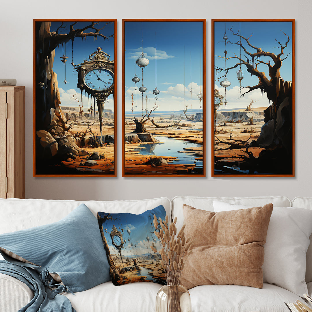 Masterpiece The Persistence Of Memory Surrealism II - Multi-Panels