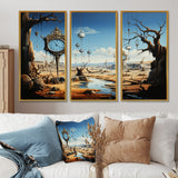 Masterpiece The Persistence Of Memory Surrealism II - Multi-Panels