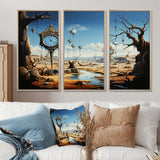Masterpiece The Persistence Of Memory Surrealism II - Multi-Panels