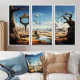 Masterpiece The Persistence Of Memory Surrealism II - Multi-Panels