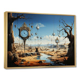 Masterpiece The Persistence Of Memory Surrealism II - Landscapes Canvas Wall Art