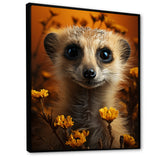 Orange Brown Meercat Animal - Meercat Wall Art Prints