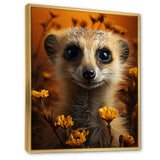 Orange Brown Meercat Animal - Meercat Wall Art Prints
