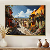 Mexico Mexican Fiesta City I - Landscapes Canvas Wall Art