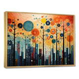 Colorful Mid Century Bold Breeziness III - Abstract Canvas Wall Art