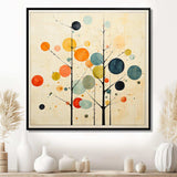 Beige Mid Century Minimalist Masterpiece - Abstract Canvas Wall Art