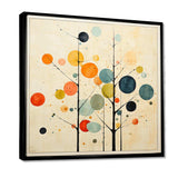 Beige Mid Century Minimalist Masterpiece - Abstract Canvas Wall Art