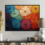 Mid Century Sunburst Serenade III - Abstract Canvas Wall Art