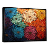 Mid Century Sunburst Serenade III - Abstract Canvas Wall Art