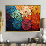 Mid Century Sunburst Serenade III - Abstract Canvas Wall Art