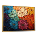 Mid Century Sunburst Serenade III - Abstract Canvas Wall Art