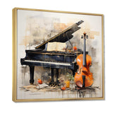 Music Melancholy Melodies Subdued - Music Canvas Wall Art