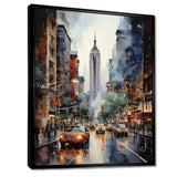 New York City That Never Sleeps II - Cityscapes Canvas Wall Art