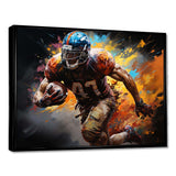 Football Spectacle Of - Sports Canvas Wall Art