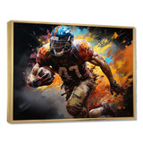 Football Spectacle Of - Sports Canvas Wall Art