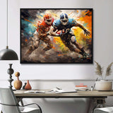 Football The Winning II - Sports Canvas Wall Art