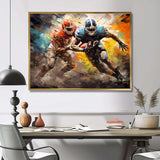 Football The Winning II - Sports Canvas Wall Art