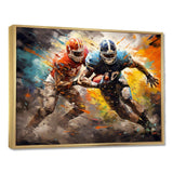 Football The Winning II - Sports Canvas Wall Art