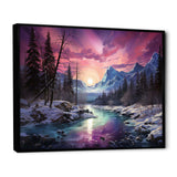 Northern Lights Arctic Aurora - Landscapes Canvas Wall Art