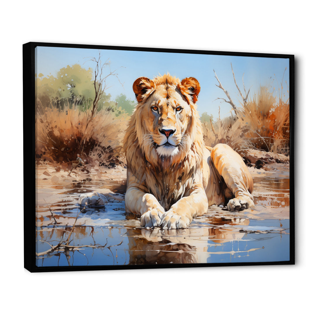 Okavango Harmony Create - Lion Home Decor Art