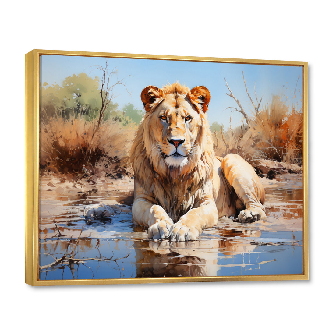 Okavango Harmony Create - Lion Home Decor Art