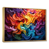 Opt Art Vibrant Illusions II - Abstract Canvas Wall Art