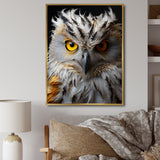 Grey Owl Animal Monochrome National - Owl Wall Decor