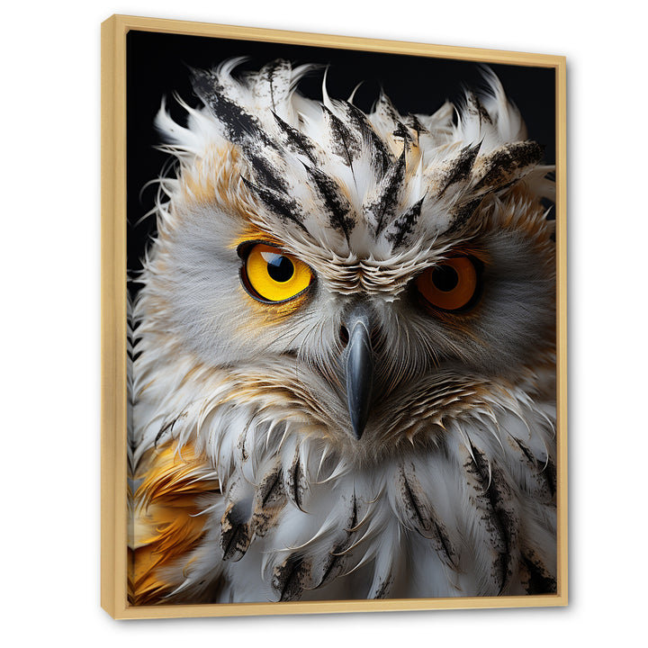 Grey Owl Animal Monochrome National - Owl Wall Decor