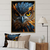 Brown Owl Animal Portrait - Owl Wall Decor