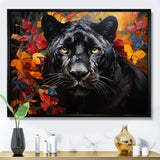 Panther Elusive Panther Collage - Panther Living Room Wall Art