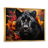 Panther Elusive Panther Collage - Panther Living Room Wall Art