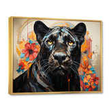 Panther Elusive Panther Geometric - Panther Bedroom Wall Art