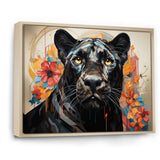 Panther Elusive Panther Geometric - Panther Bedroom Wall Art