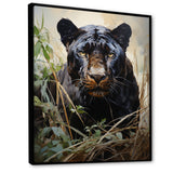 Panther En Plein Air - Panther Canvas Wall Art