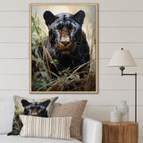 Panther En Plein Air - Panther Canvas Wall Art