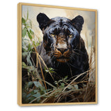 Panther En Plein Air - Panther Canvas Wall Art