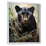 Panther En Plein Air - Panther Canvas Wall Art