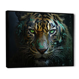 Black White Panther Eyes Of The Night - Panther Wall Art Prints