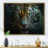 Black White Panther Eyes Of The Night - Panther Wall Art Prints