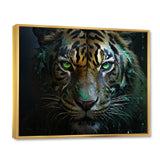 Black White Panther Eyes Of The Night - Panther Wall Art Prints