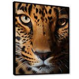 Brown Leopard Textures Of Strength - Panther Home Decor Art