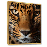 Brown Leopard Textures Of Strength - Panther Home Decor Art