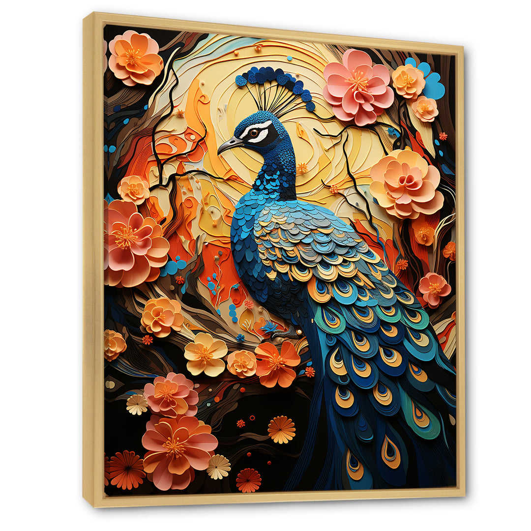 Peacock Collage Peacock Collage - Peacock Wall Decor