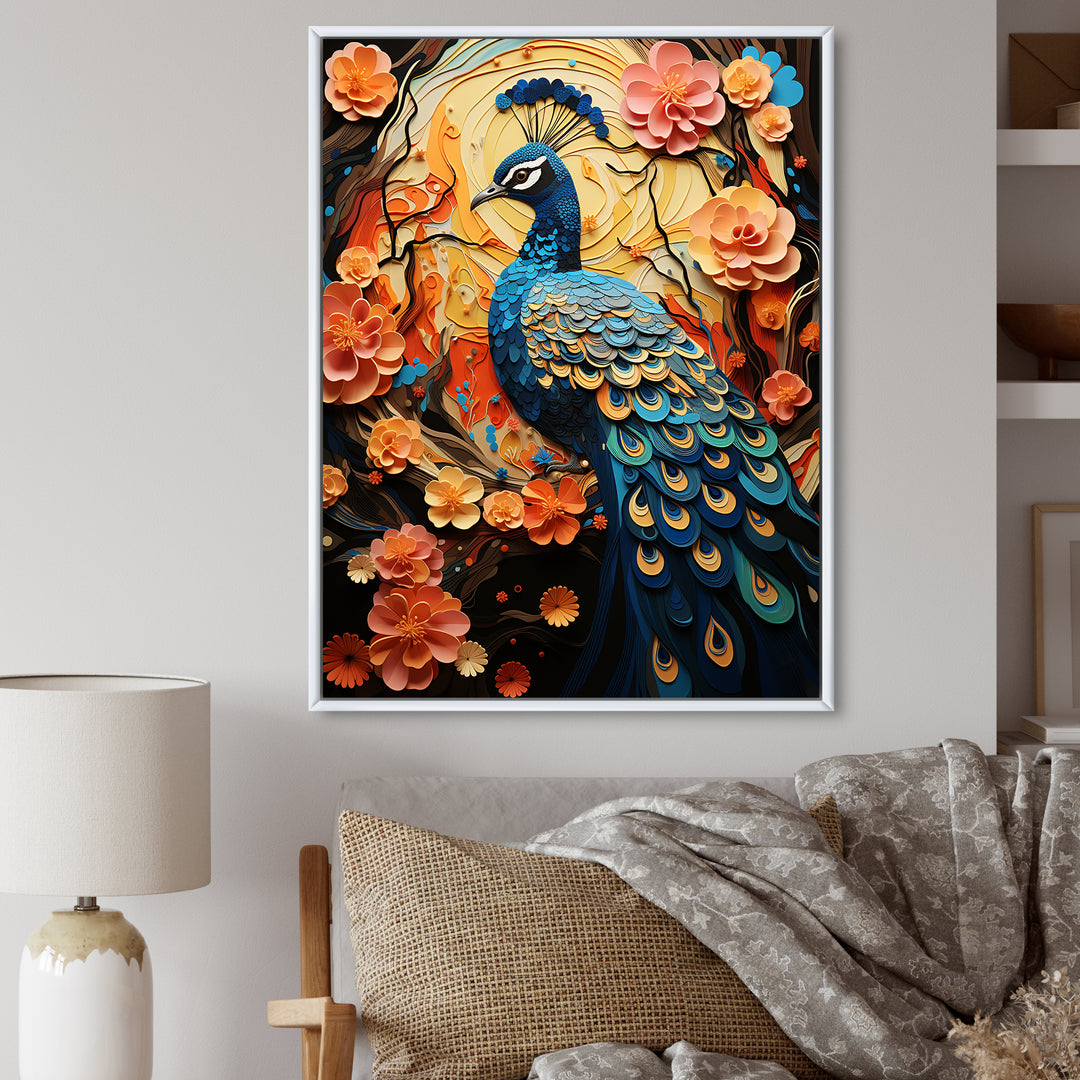 Peacock Collage Peacock Collage - Peacock Wall Decor