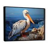 Grey Pelican Pelicans Perch - Pelican Home Decor Art
